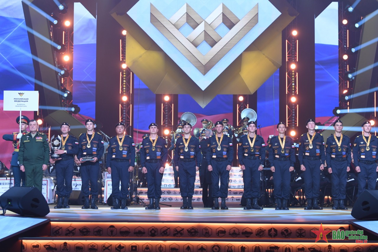 Bế mạc Hội thao Quân sự quốc tế (Army Games) 2022: Đoàn Quân đội nhân dân Việt Nam xếp ở vị trí thứ 5



